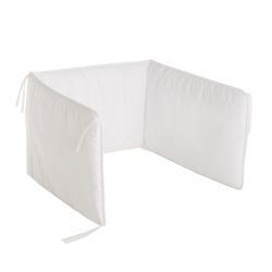Protector 60 (Cuna 60) 60X40 Cm Liso E Blanco CAMBRASS - 1