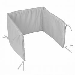 Protector 60 (Cuna 60) 60X40 Cm Liso E Gris CAMBRASS - 1