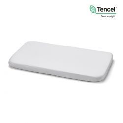 Bajera Ajustable Impermeable Tencel Minicuna 50X82 Cm Liso E Gris CAMBRASS - 1