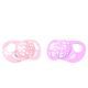 Chupetes Duo 6+M Rosa y Morado Twistshake