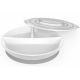 Plato Dividido Twistshake 6m+ Blanco