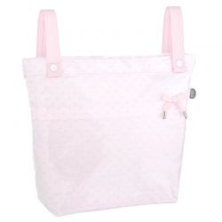 Bolso Panera Plumi Rosa Tiza
