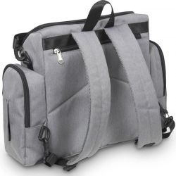 MOCHILA BOOSTER STARS GRIS ROSA