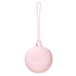 Cajita Portachupetes Silicona Rosa
