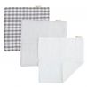 Toallita Bebé 30x30cm 3 Unidades Provenza Gris