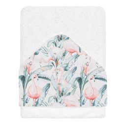 Maxicapa Baño 100x100cm Flamingo Blanco