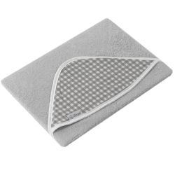 Capa de Baño Bambú 80x80cm Vichy Gris