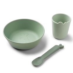 KIDDISH VAJILLA FIRST MEAL VERDE