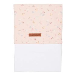 SABANA CUNA LITTLE PINK K FLOWERS