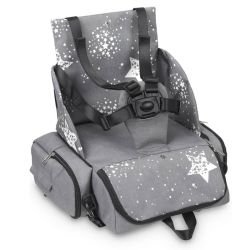 Trona de Viaje Mochila Stars Blanco