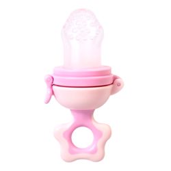 ALIMENTADOR DE SILICONA ALIMENT-UP ROSA