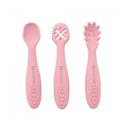 Cubiertos de Aprendizaje Pink