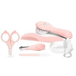 Set de Manicura para Bebé 6 piezas Conejitos (+0 M.) Rosa