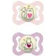 CHUPETE SUPREME NIGHT 2-6 SILICONA BRILLANTE (2UD)- ROSA