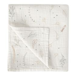 MUSELINA BAMBU 120X120 564 BOTANIC 418 02 BEIG