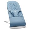 Hamaca Bliss BabyBjörn, Tejido Woven, Acolchado Pétalo Azul