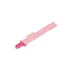 Pinza Sujeta Chupetes Tejido Swan