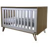 Cuna 70X140 Trieste Ikid Roble/Blanco
