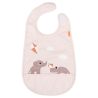 Babero Con Velcro Playground Rosa
