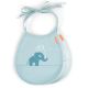 Set De 2 Baberos Con Bolsillo Pequeño Elphee - Azul