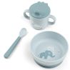 Set Vajilla Foodie First Meal Elphee Azul