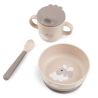 Set Vajilla Foodie First Meal Happy Clouds Rosa