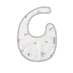Babero Redondo Con Velcro Ardi Gris 16X19X1 Cm
