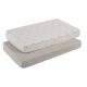 Bajera Cuna 60 Pack 2 ud. 60X120X17 Cm Abete Beige