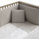 Juego 2 Piezas Colcha I-V. Cuna 60 Abete Beige 60X120X3 Cm