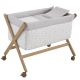 Minicuna Tijera Madera Ardi Gris/Natural 55X87X74 Cm