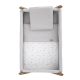 Minicuna Tijera Madera Ardi Gris/Natural 55X87X74 Cm