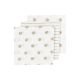 Muselina Mediana Pack De 3 70X70 Cm Me-Dot Stripe Sand