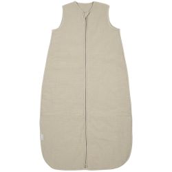 Saco de Dormir Sin Mangas Forrado Muselina Lavada Tog 2 60 Cm Me-Uni Sand