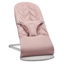 Hamaca Bliss Babybjorn Tejido Woven Acolchado Petalo Rosa Palo