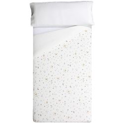 FUNDA NORDICA 60/70 HOJAS/CRUDO- ALGODON ORGANICO