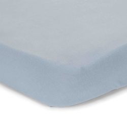 SABANA BAJERA CUNA AJUST PURO AZUL DENIM