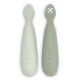 Suavinex Set de Pre-Cucharas de Aprendizaje en Silicona Verde