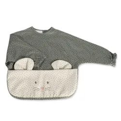 Babero con Mangas Topito Poppy Musgo