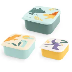 Cajitas de Almuerzo Snackbox-3 Jurassic