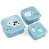 Cajitas Snack Tiny Farm Azul 3uds