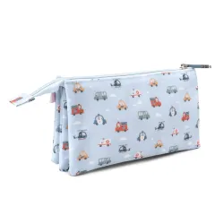 Estuche 3 Compartimentos City Cars