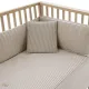 Juego 2 Piezas Colcha I-V. Cuna 60 Derby Beige 60X120X3 Cm