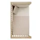 Juego 2 Piezas Funda Nordica Cuna 70 Rustic Rosa 110X170X3 Cm