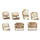 Cojin De Trona 29X27X8 Cm Me-Gingko Multicolour