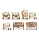 Cojin De Trona 29X27X8 Cm Me-Gingko Multicolour
