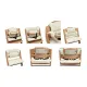 Cojin De Trona 29X27X8 Cm Me-Gingko Multicolour