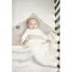 Manta Minicuna Algodón 75X100 Cm Me-Knots Teddy Off White