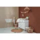 Muselina Lavada Gde Pack De 2 120X120 Cm Me-Gingko Off White/Sand
