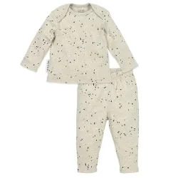 Pijama 2 Piezas Canalé 50/56 Me-Rib Mini Spot Sand Melange