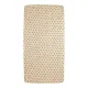 Sabana Bajera Ajustable Cuna 60 60X120 Cm Me-Sweet Heart Soft Sand/Black